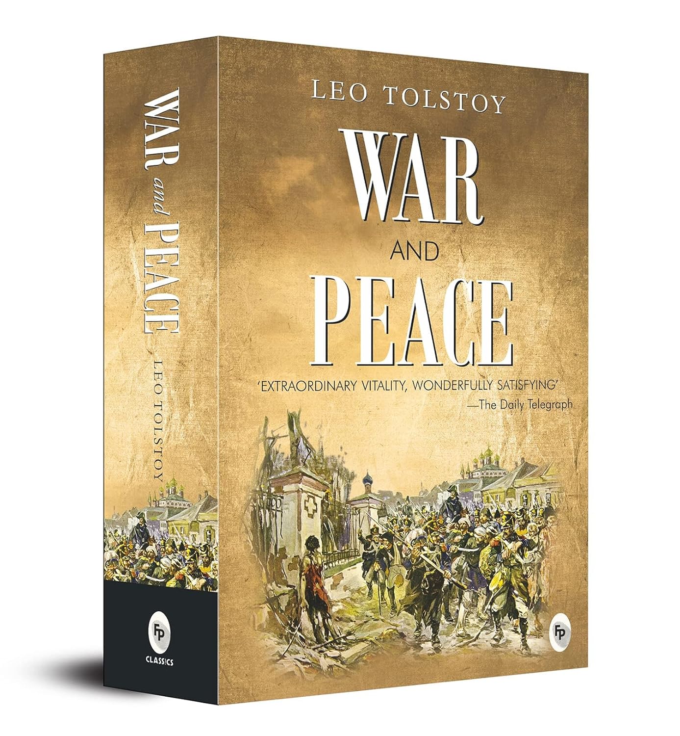 War And Peace by Leo Tolstoy - Russian Literature | Historical Fiction | Napoleonic Wars | Love and War | Tolstoy’s Exploration of Philosophical Themes | A Masterpiece on Cultural Significance | Literary Classics Paperback