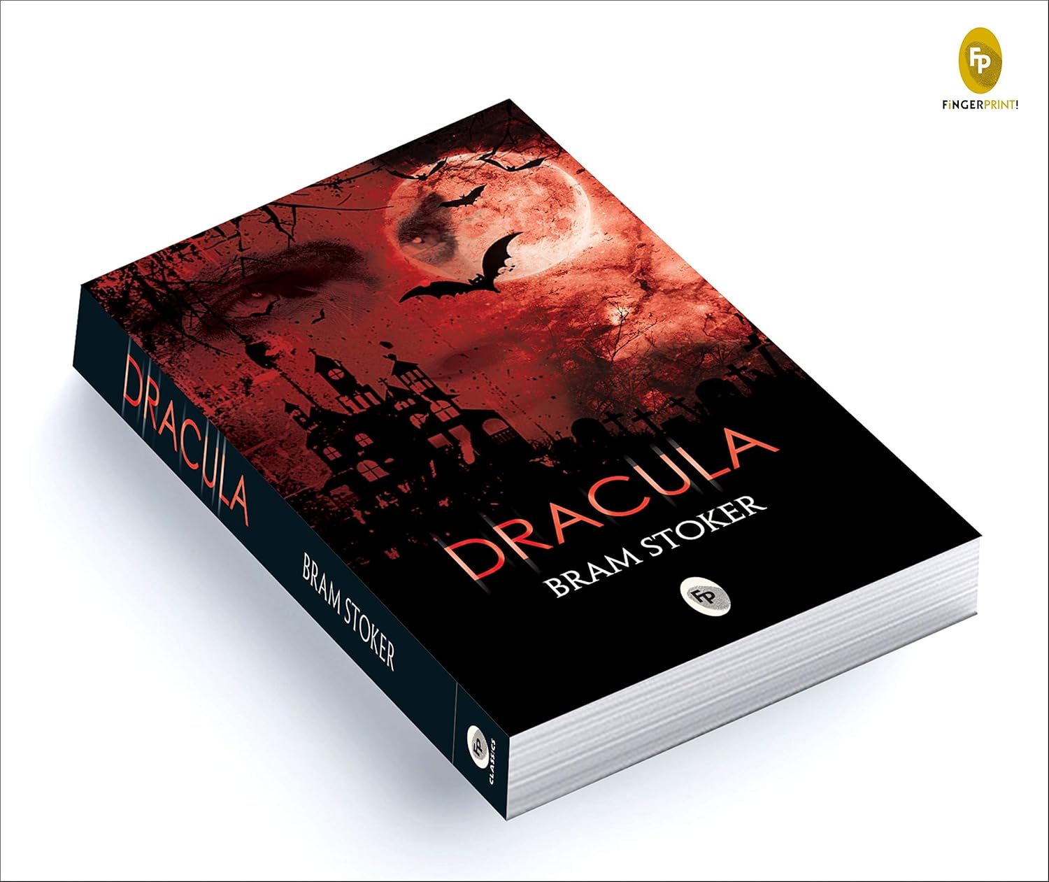 Dracula by Bram Stoker – A Timeless Novel of Gothic Fiction | Vampire Novel | Horror Classic | Transylvania | Victorian Era | Supernatural Creatures | Themes of Immortality and Bloodlust | Perfect for Horror Enthusiasts Paperback-Book