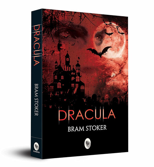 Dracula by Bram Stoker – A Timeless Novel of Gothic Fiction | Vampire Novel | Horror Classic | Transylvania | Victorian Era | Supernatural Creatures | Themes of Immortality and Bloodlust | Perfect for Horror Enthusiasts Paperback-Book