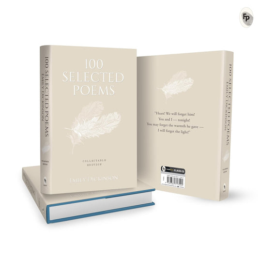 100 Selected Poems, Emily Dickinson: Collectable edition  (Hardbound) Book