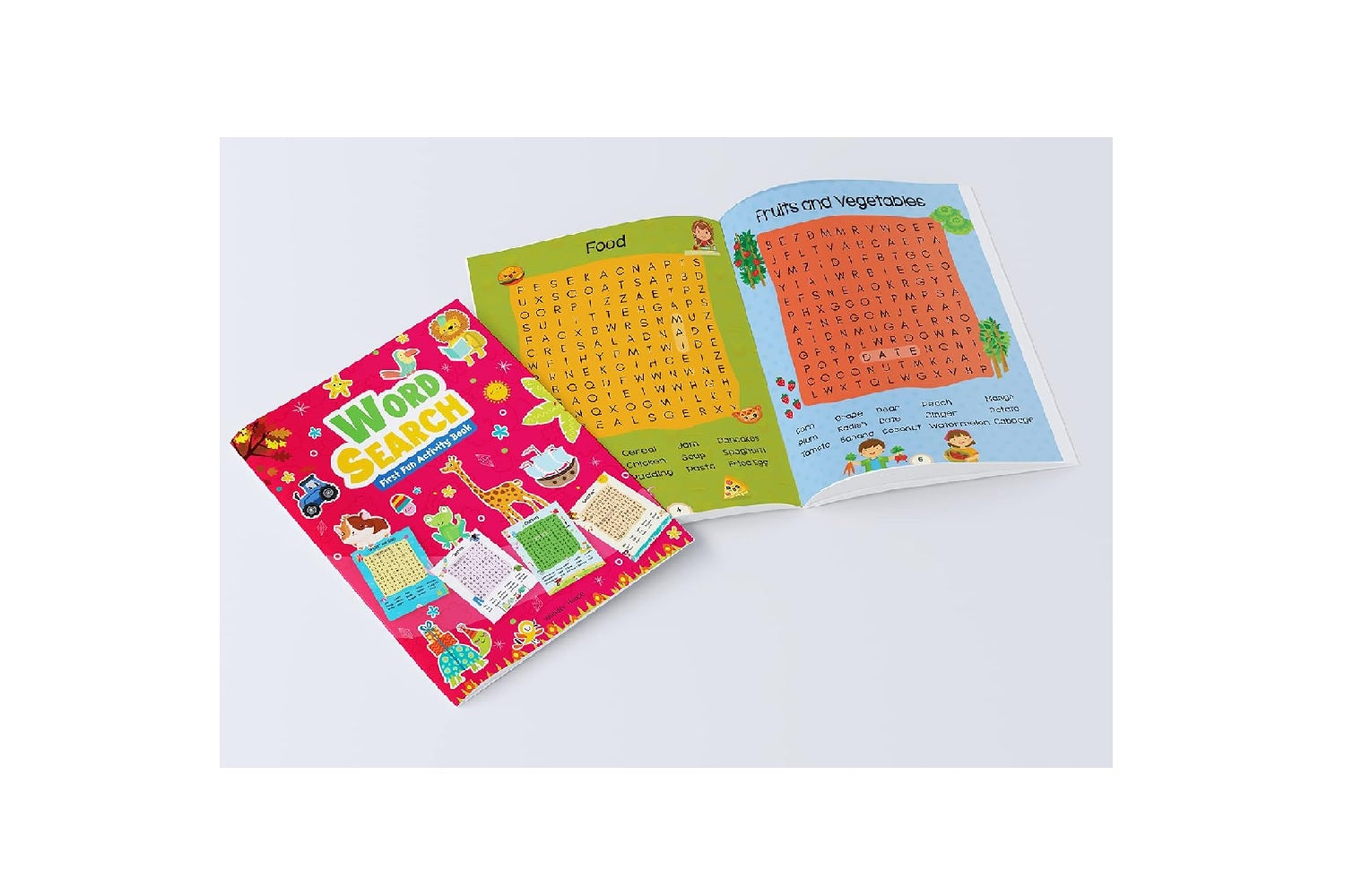 Word Search: First Fun Activity Book for Kids | Beginner Puzzles to Build Vocabulary  | Paperback – Big Book
