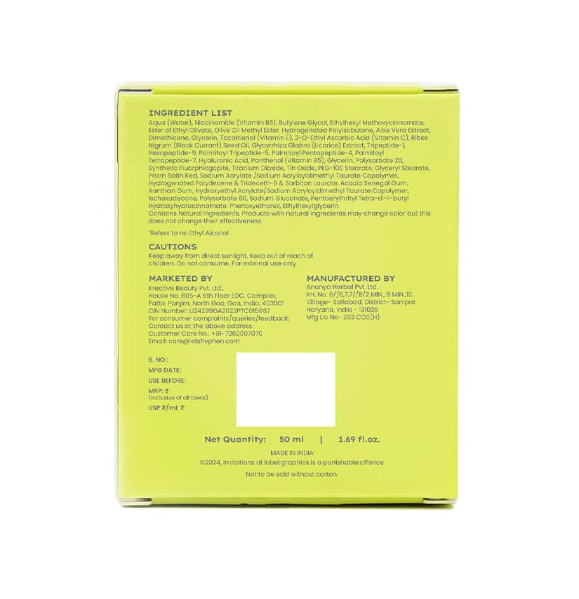 Hyphen Vitamin-Infused Peptide Dewy Prep - 50ml