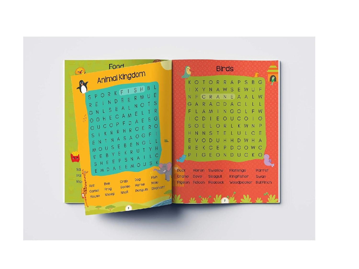 Word Search: First Fun Activity Book for Kids | Beginner Puzzles to Build Vocabulary  | Paperback – Big Book
