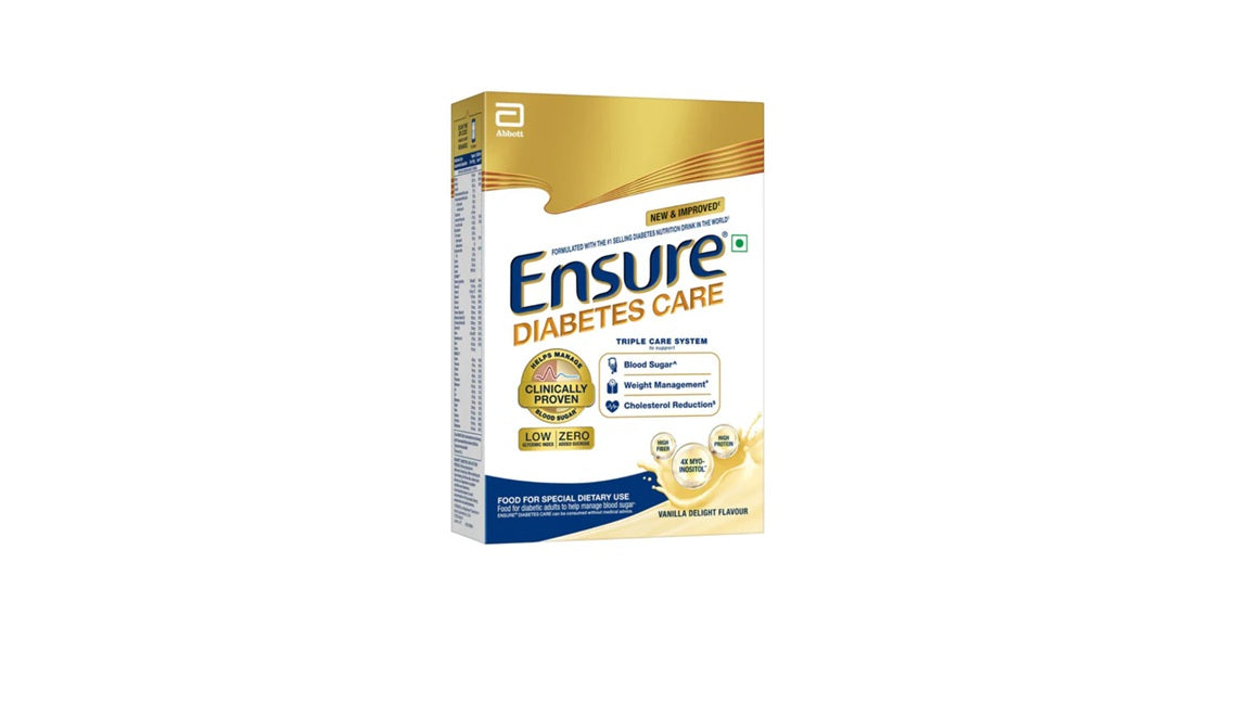 Ensure Diabetes Care Powder Vanilla Flavour - Sugar Free Health Drink - Refill - 950gm