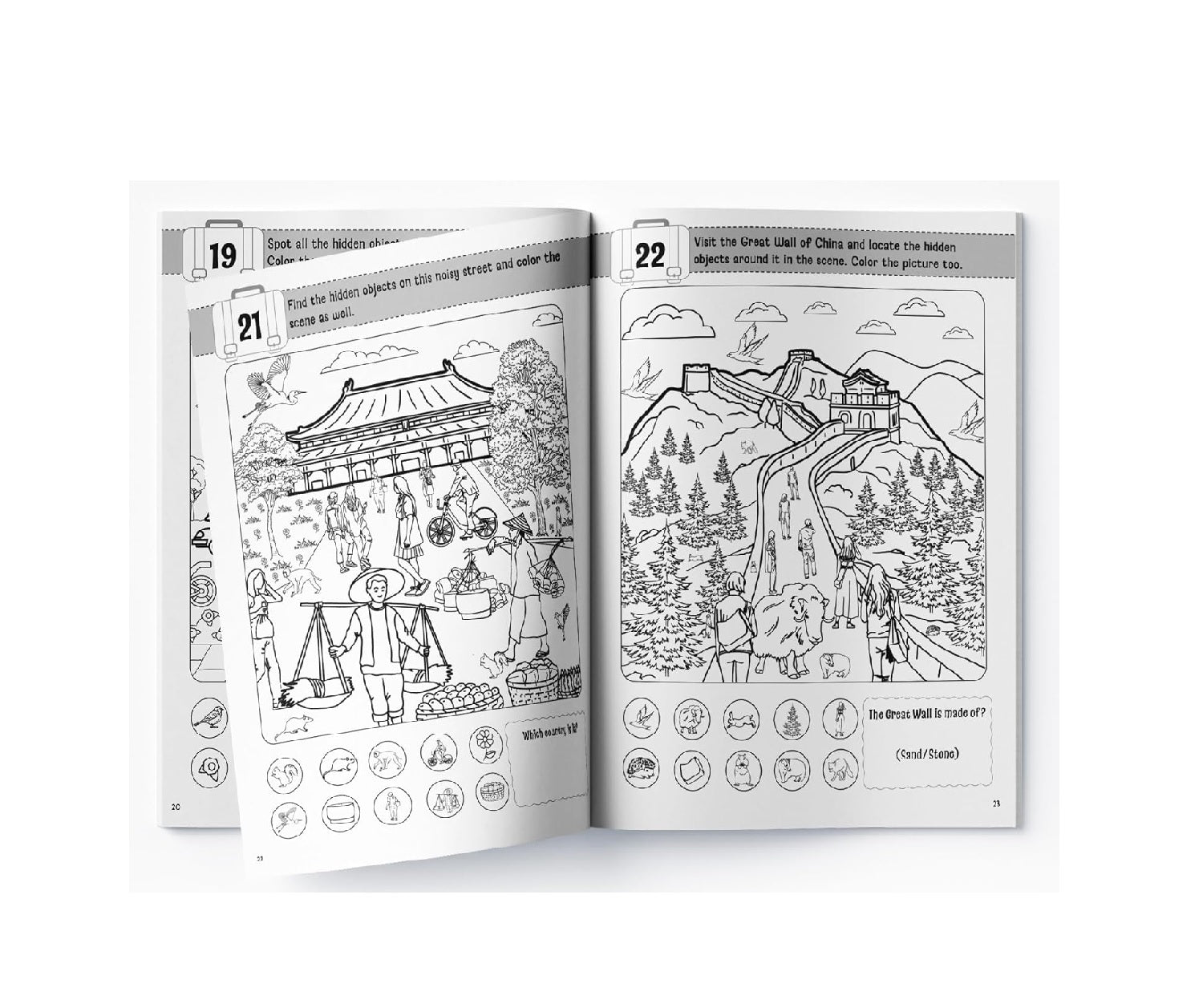Lots to Spot On The Holiday: Search, Find and Color Activity Book