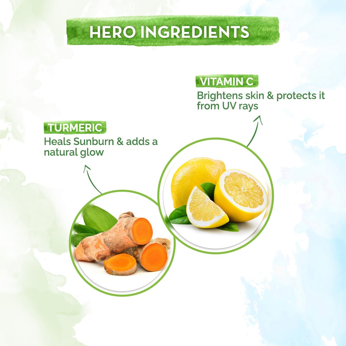 Mamaearth Vitamin C Daily Glow Sunscreen SPF 50 PA+++ for Sun Protection & Glow - 50 gm