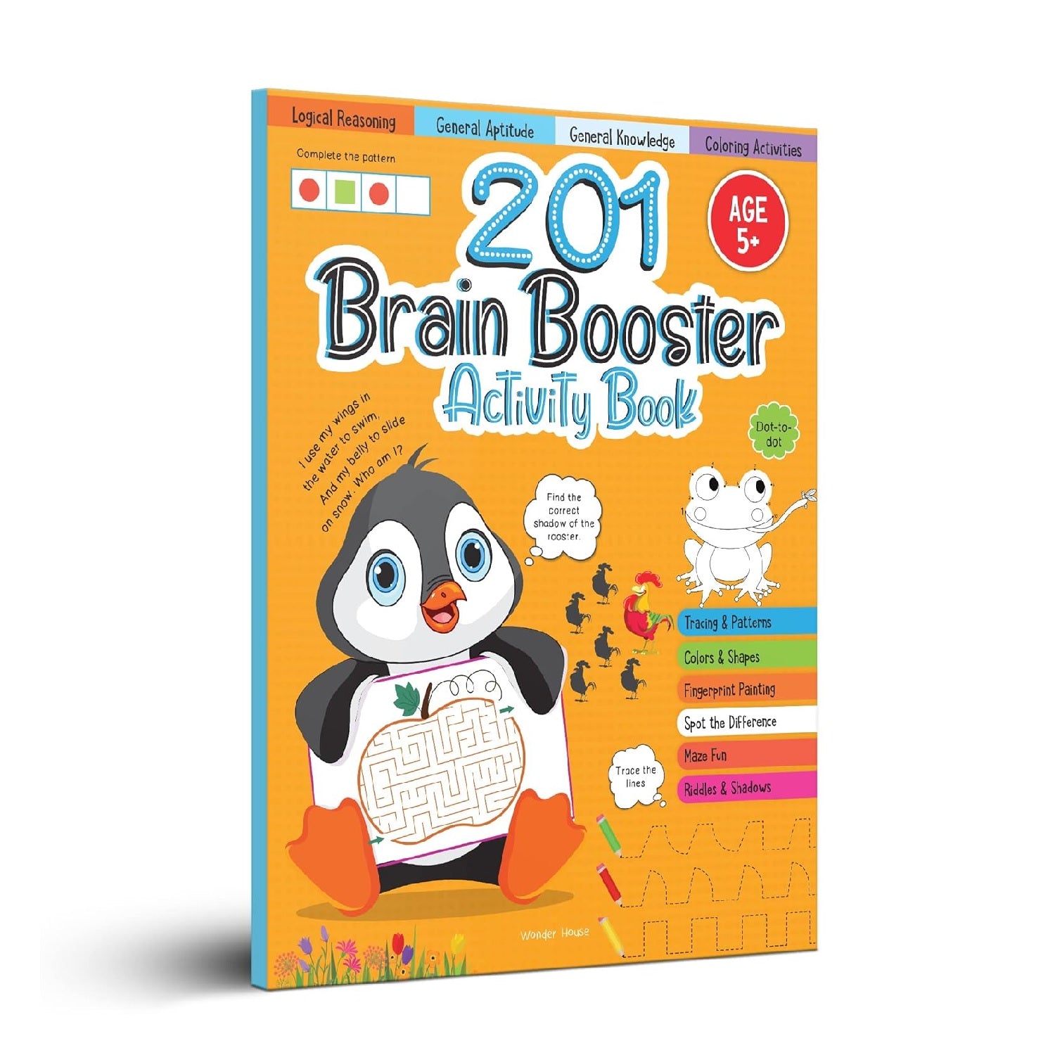 201 Brain Booster Activity Book - Fun Activities and Exercises For Children | Paperback