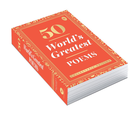 50 World’s Greatest Poems : Collectable Edition  | Paperback Book