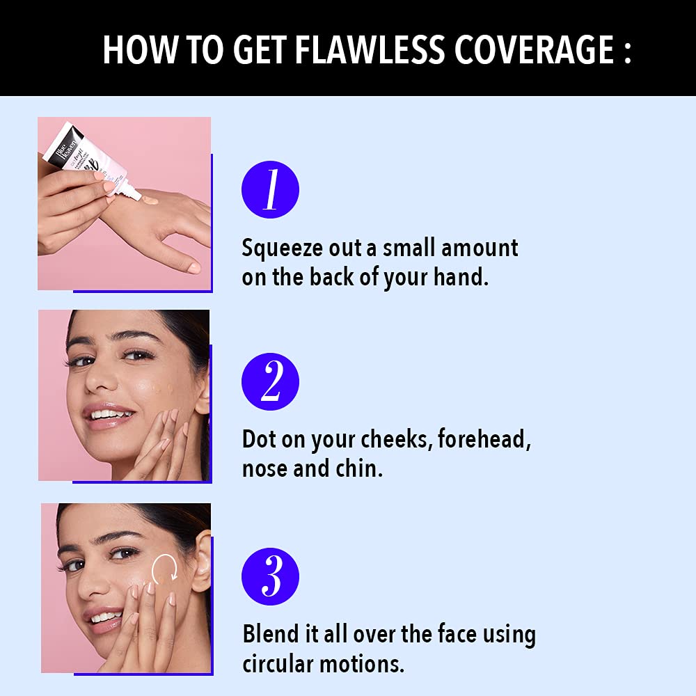 Blue Heaven BB Cream, Caramel – Wheatish, 401, 30 gm