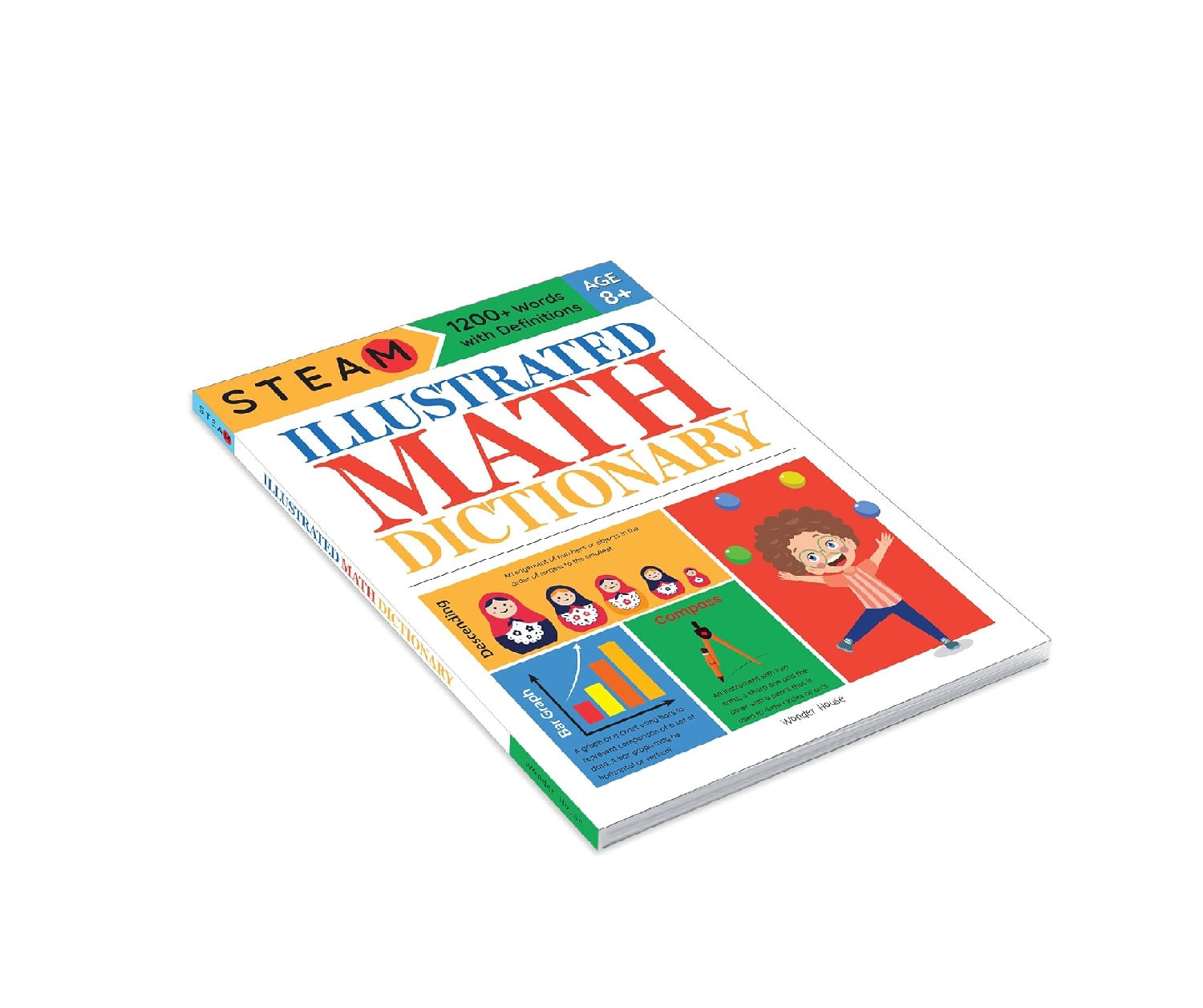 Illustrated Maths Dictionary Hardcover  Book