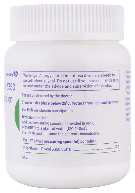 Pegred - Bottle of 119g Oral Solution Powder