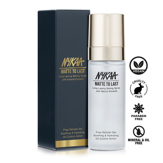 Nykaa Matte to Last Long Lasting Setting Spray with Natural Extracts (65ml)