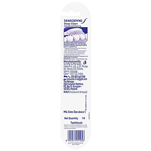 Sensodyne Deep Clean Extra Soft Toothbrush, 1 pc