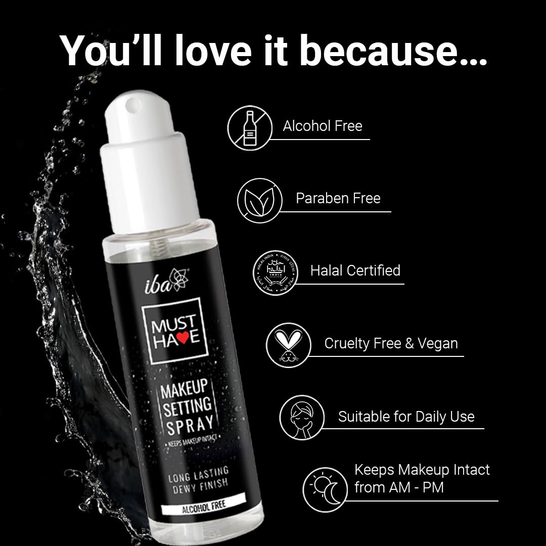 Iba Must Have Makeup Setting Spray, 100ml