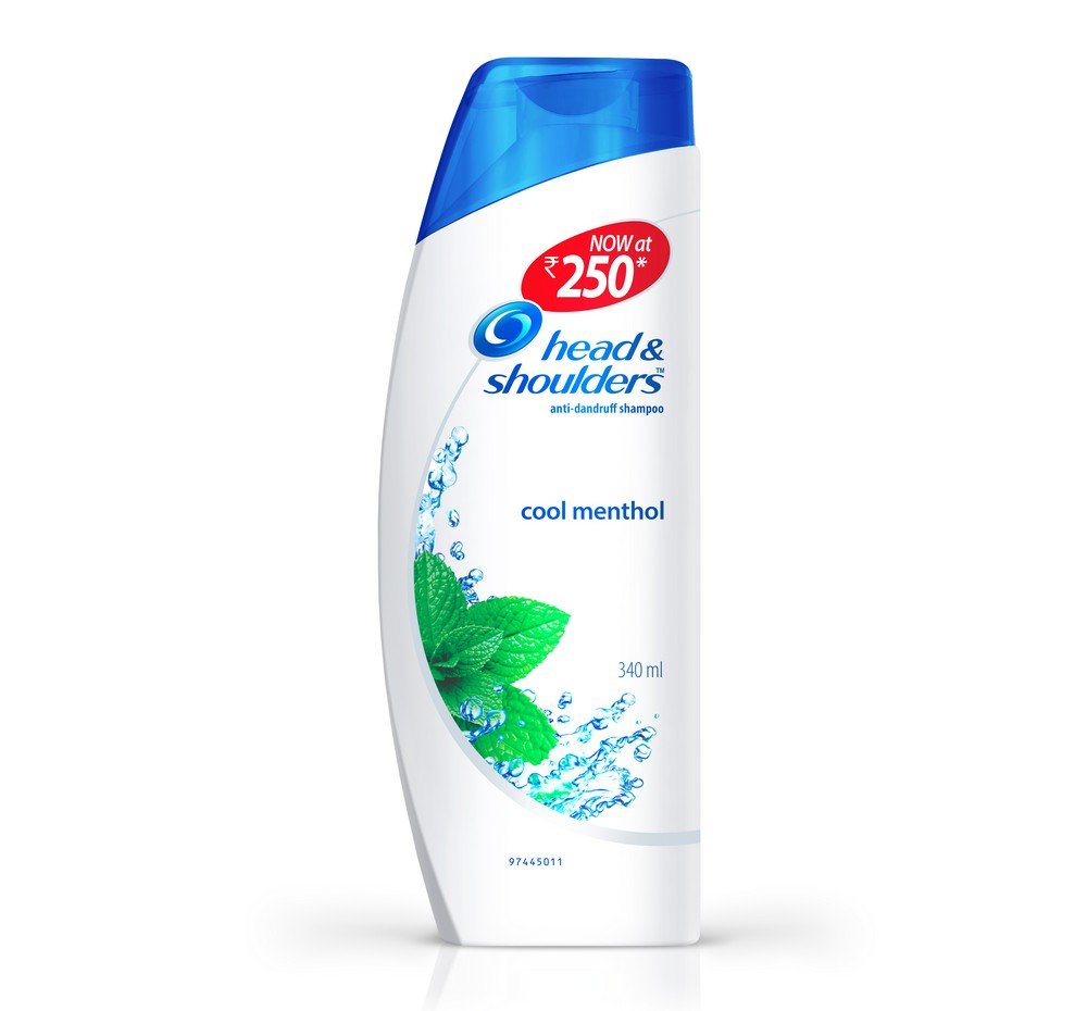 Head & Shoulders Cool Menthol, Shampoo, 375Ml, Multicolor