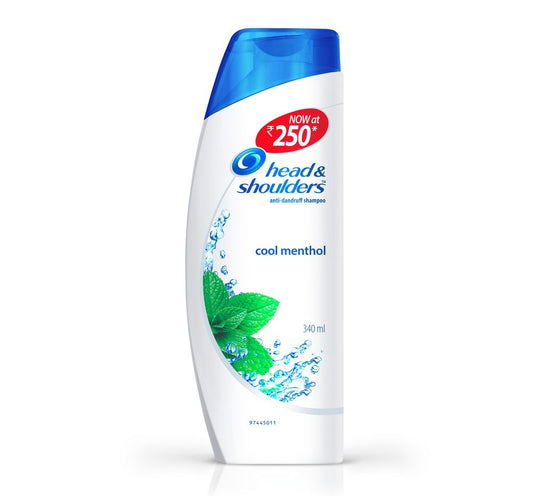 Head & Shoulders Cool Menthol, Shampoo, 375Ml, Multicolor
