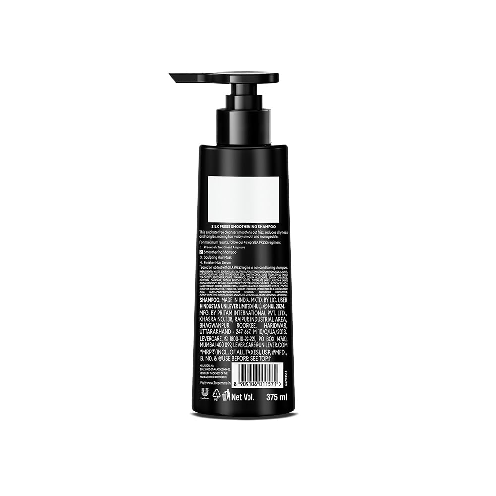 TRESemme Silk Press Smoothing Shampoo 375ml