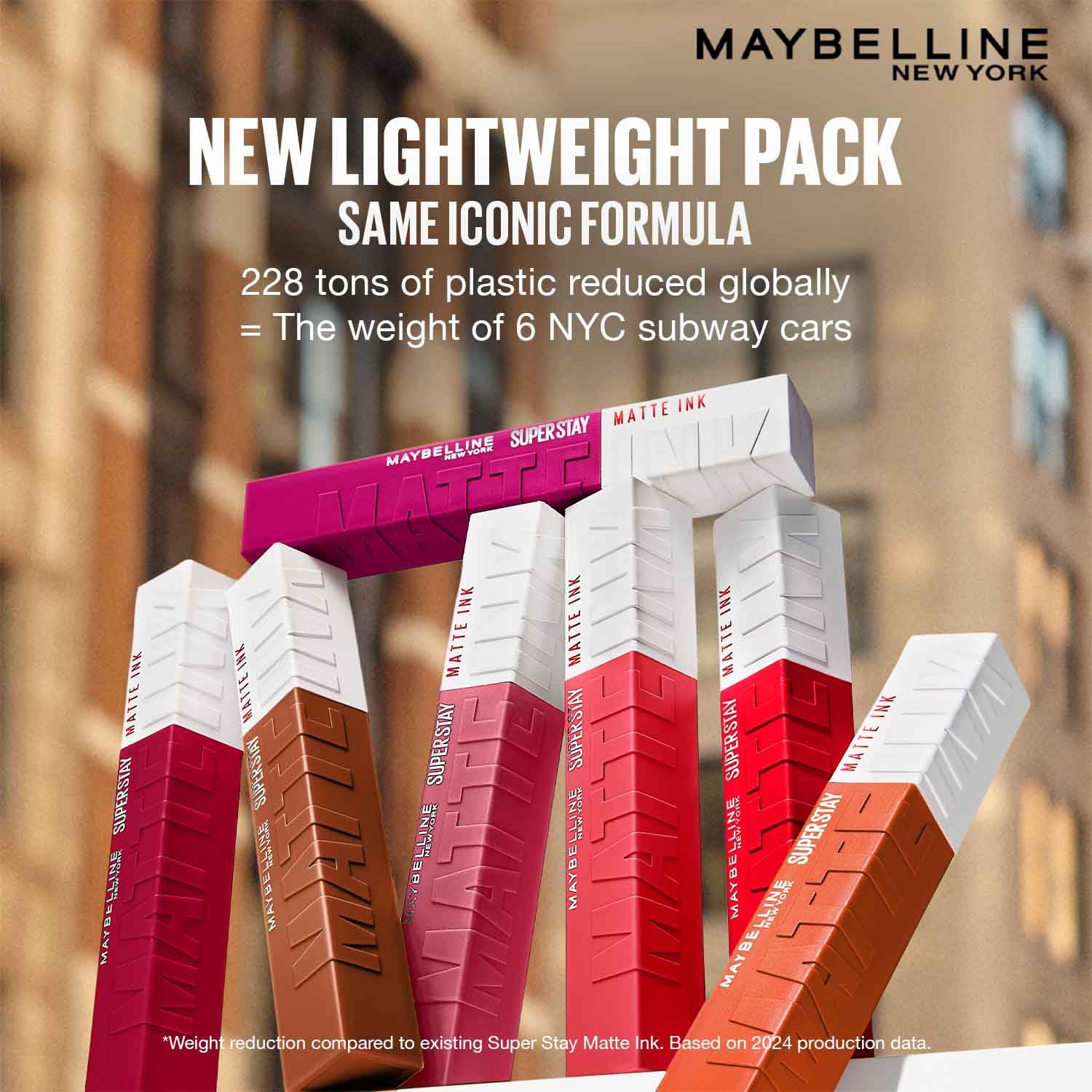 Maybelline New York SuperStay Matte Ink Liquid Lipstick - 15 Lover, Highly pigmented, Transfer Proof & Fade Proof. Maybelline New York SuperStay Matte Ink Liquid Lipstick Lasts Up To 16 Hour | 5ml