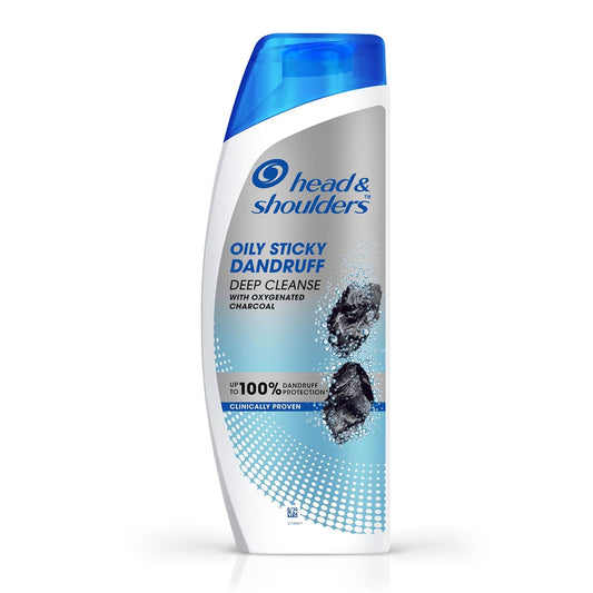 Head & Shoulders Deep Cleanse Anti-Dandruff Shampoo, Active Charcoal, 340 ML