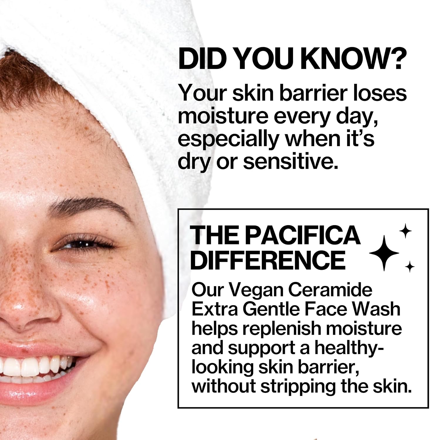 Pacifica Beauty 100 % Vegan Ceramide Barrier Repair Extra Gentle Face Wash 148ml