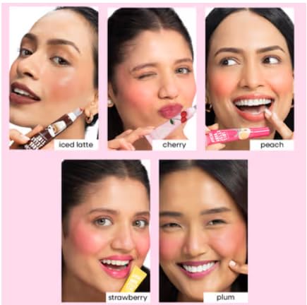 Nykaa Cosmetics Aqua Jelly Lip & Cheek Multi-use Water Tint - Cherry (10ml)