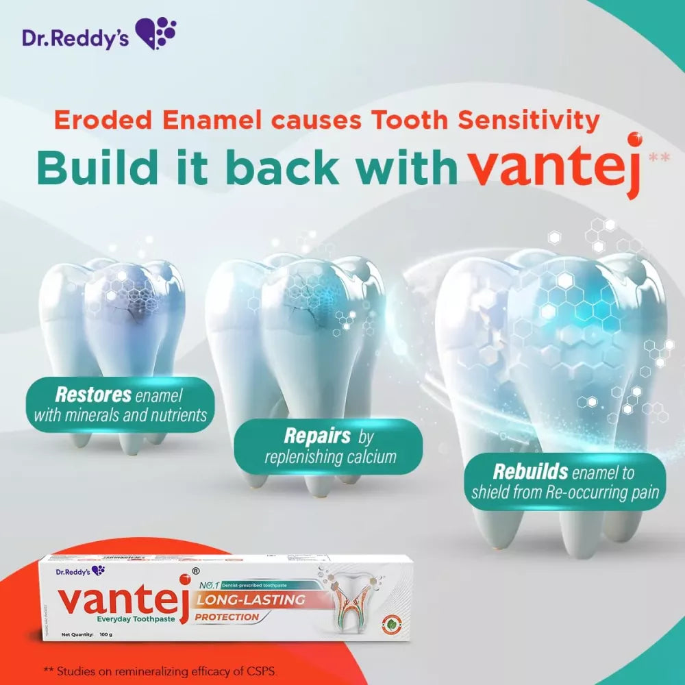 Dr. Reddy’s Labs Vantej Toothpaste 100gm