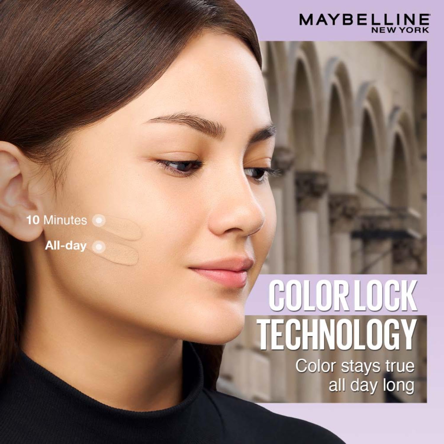 Maybelline New York Super Stay Lumi-Matte Foundation- 220, 30H Wear, Lightweight, Suitable for all Skin Types, Soft Glow, Buildable Coverage, 18ml
