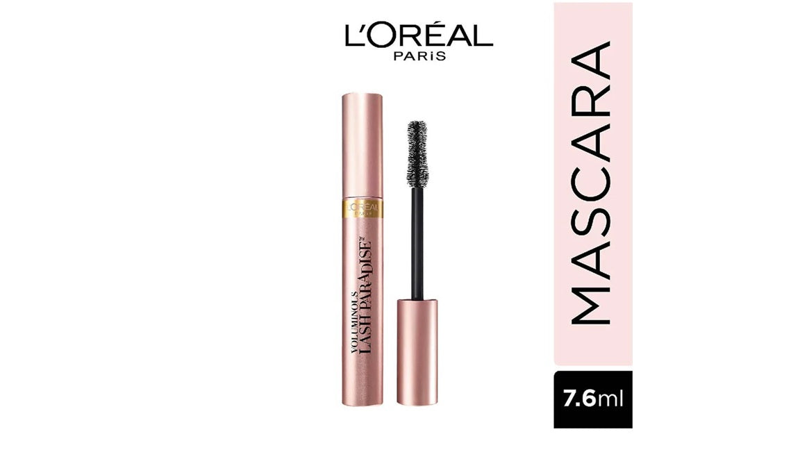 LOreal Paris Voluminous Lash Paradise Mascara 204 Blackest Black 7.6ml