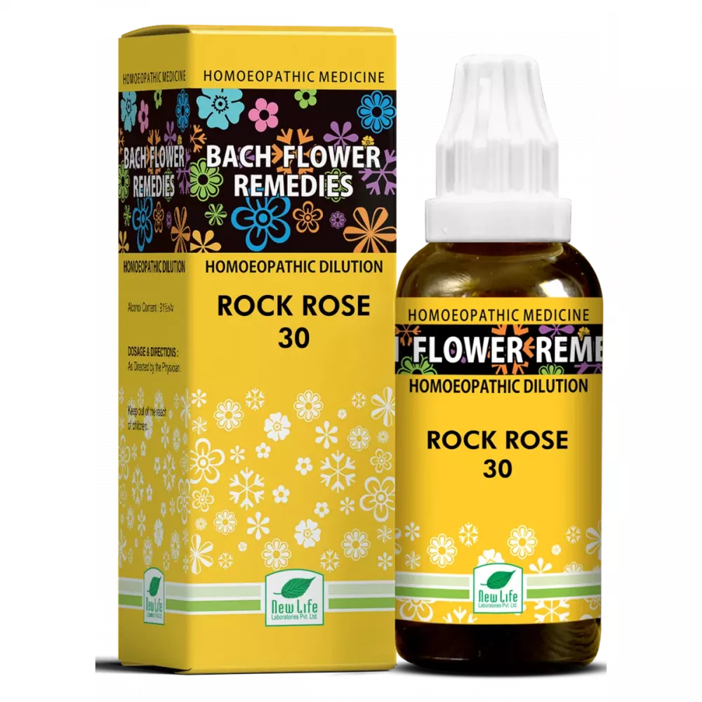 New Life Bach Flower Rock Rose (30ml)