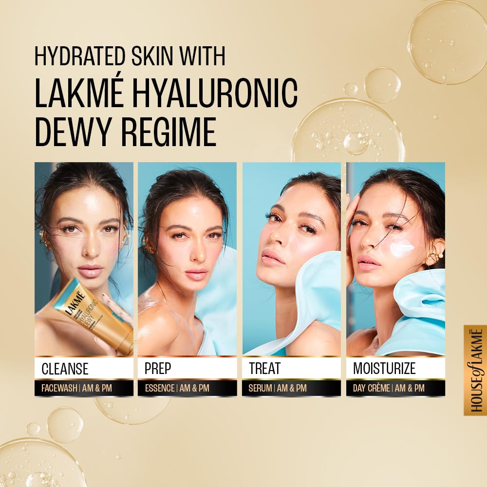 Lakme Hyaluronic Dewy Gel Creme with Hyaluronic Acid 50G
