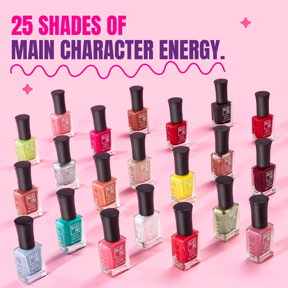 Elle 18 Nail Pop Gel Finish G11 10ml