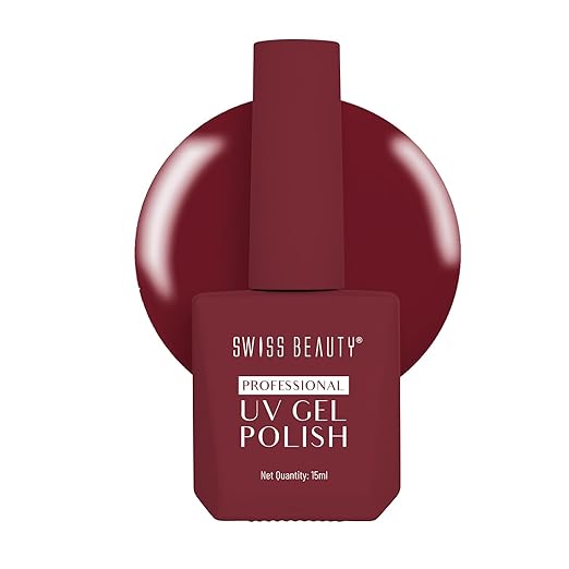 Swiss Beauty Professional Uv Gel Nail Polish, Matte Finish - (Shade-29, 15Ml)