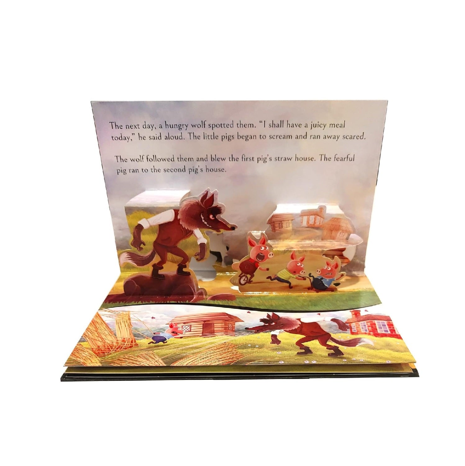 My First Pop-Up Fairy Tales - Three Little Pigs : Pop up Books for children | Hardcover