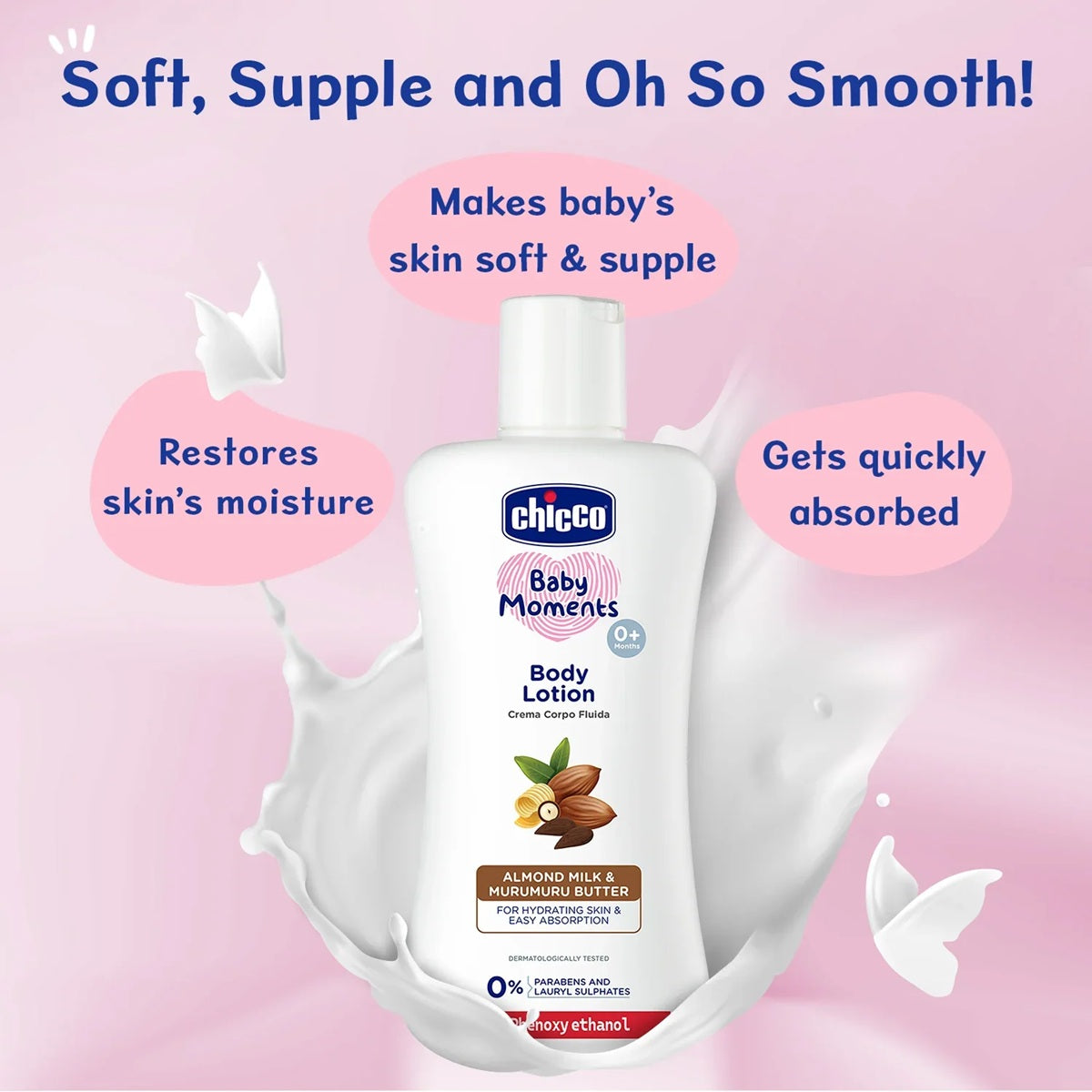 Chicco Baby Moments Body Lotion - 100 ml