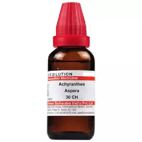Dr Willmar Schwabe India Achyranthes Aspera Dilution (Q) (30ml)