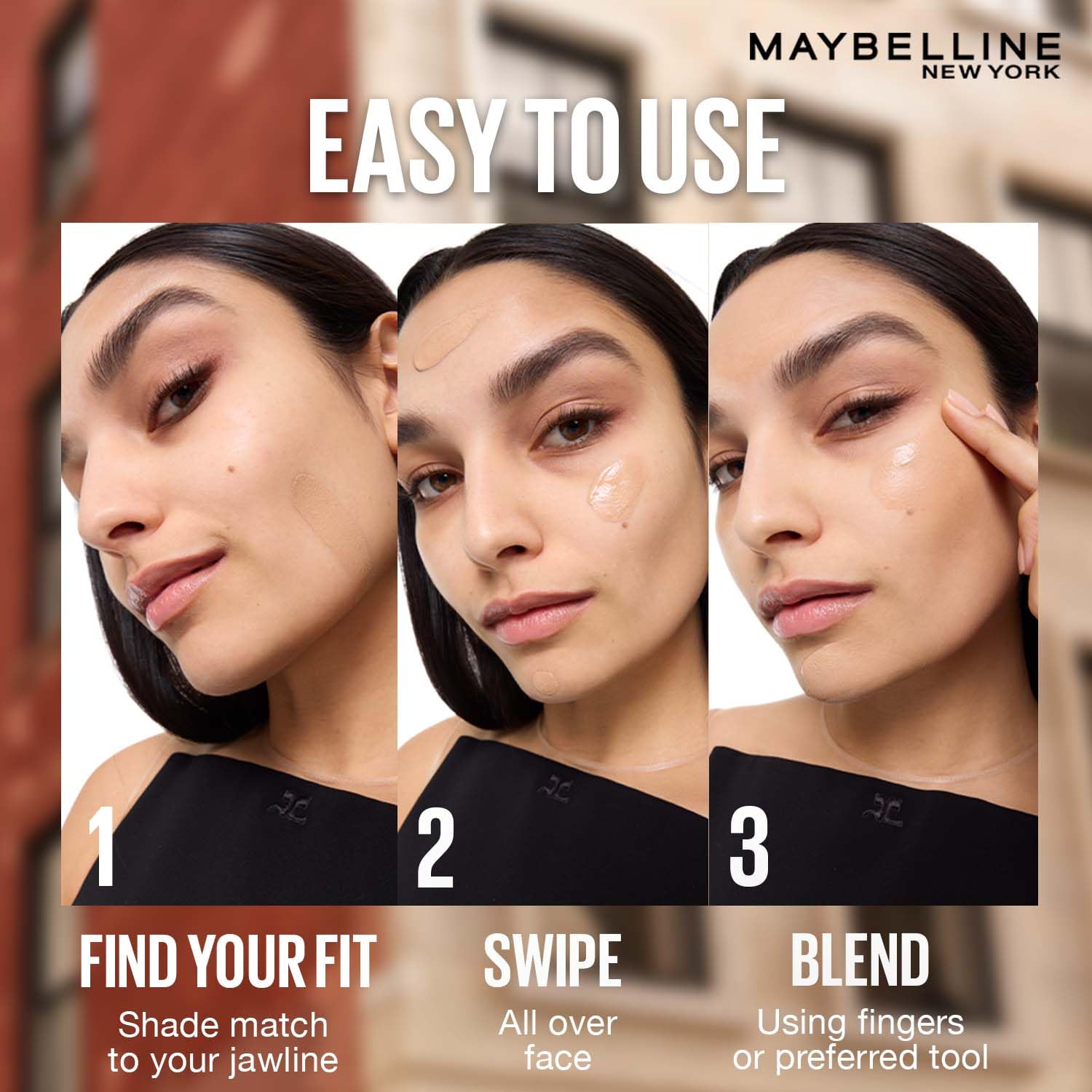 Maybelline New York Fit Me Glow BB Cream, SPF 50 + 24H Hydration With Niacinamide & Hyaluronic Acid, Dewy Finish for Normal to Dry Skin- Shade 45, 25ml