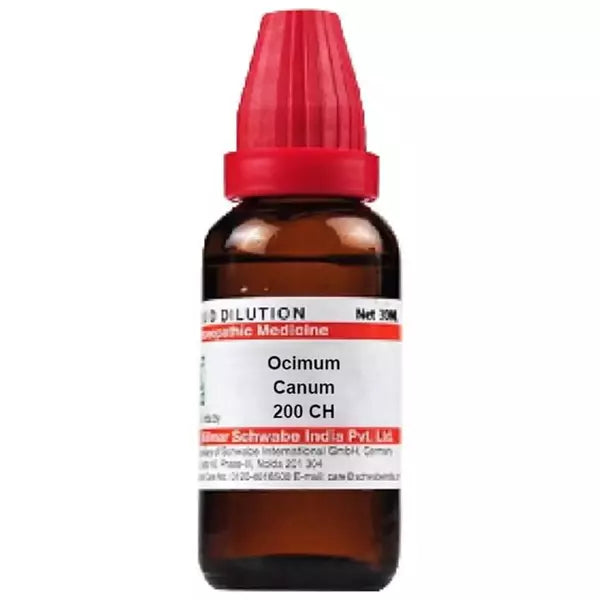 Dr Willmar Schwabe India Ocimum canum Dilution