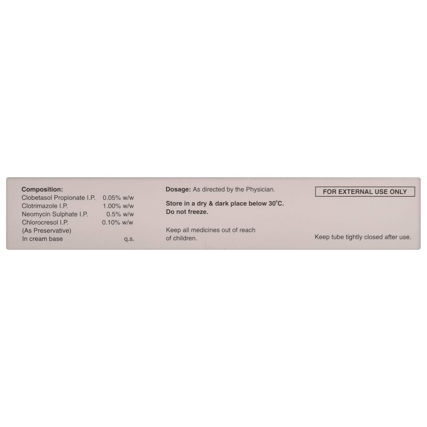 Candid 3D Cream 15 gm for Clobetasol