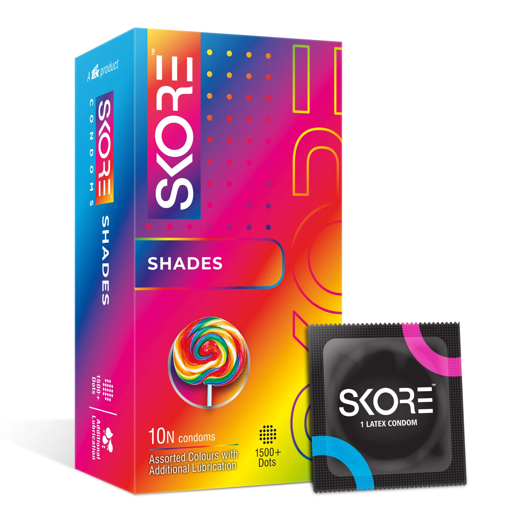Skore Shades Condom 10 count