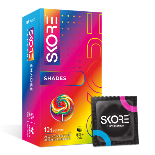 Skore Shades Condom 10 count