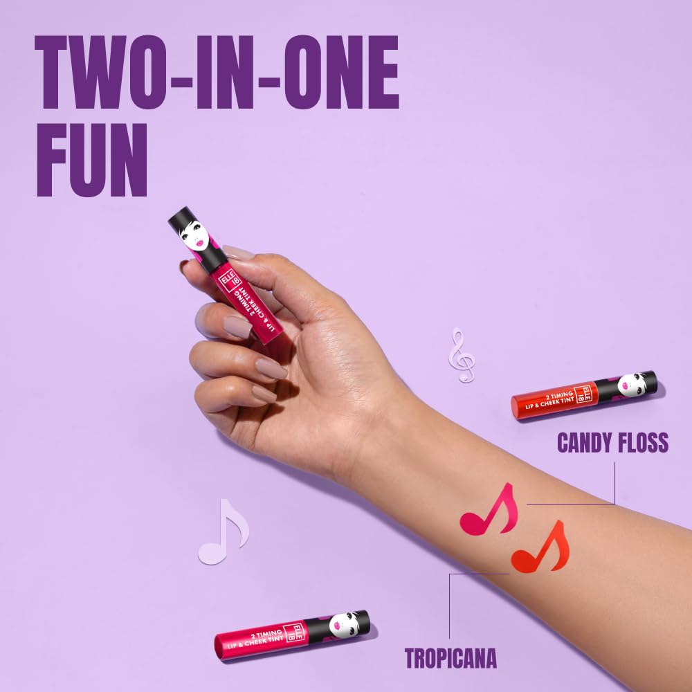 Elle18 2Timing Lip& Cheek Tint CandyFloss 4ml