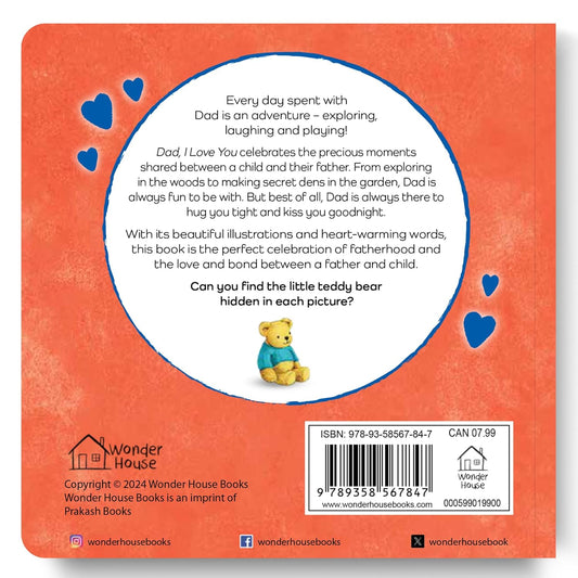 Daddy, I Love You – A Heartwarming Illustrated Board Book for Kids | Board Book