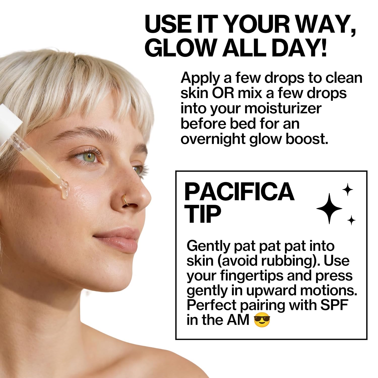 Pacifica Beauty Glow Baby Super Lit Booster Serum, Orange, 29ml