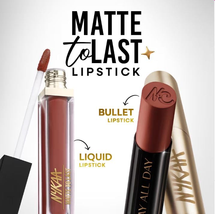 Nykaa Matte to Last No Transfer Long Lasting Lipstick (3.5g)