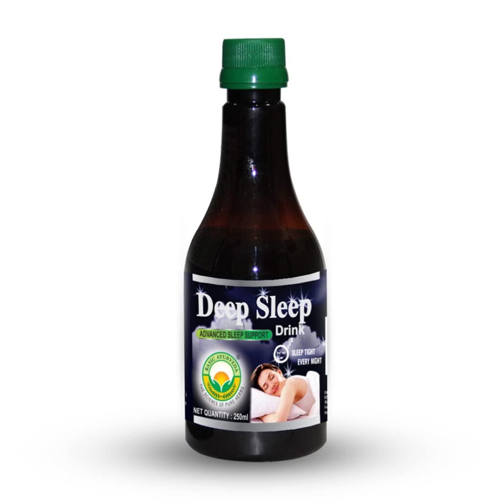 Basic Ayurveda Deep Sleep Drink 250 ml For physical and mental health, Immunity and memory
