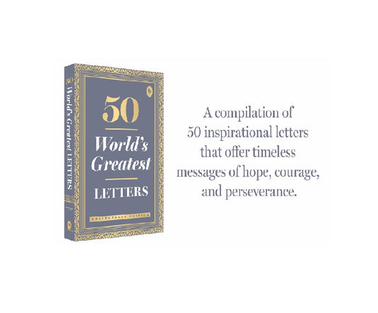 50 World's Greatest Letters | Paperback Book