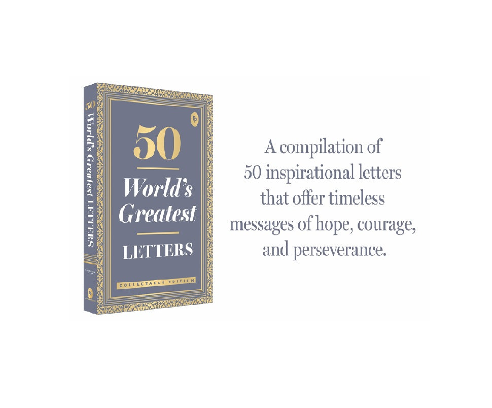 50 World's Greatest Letters | Paperback Book