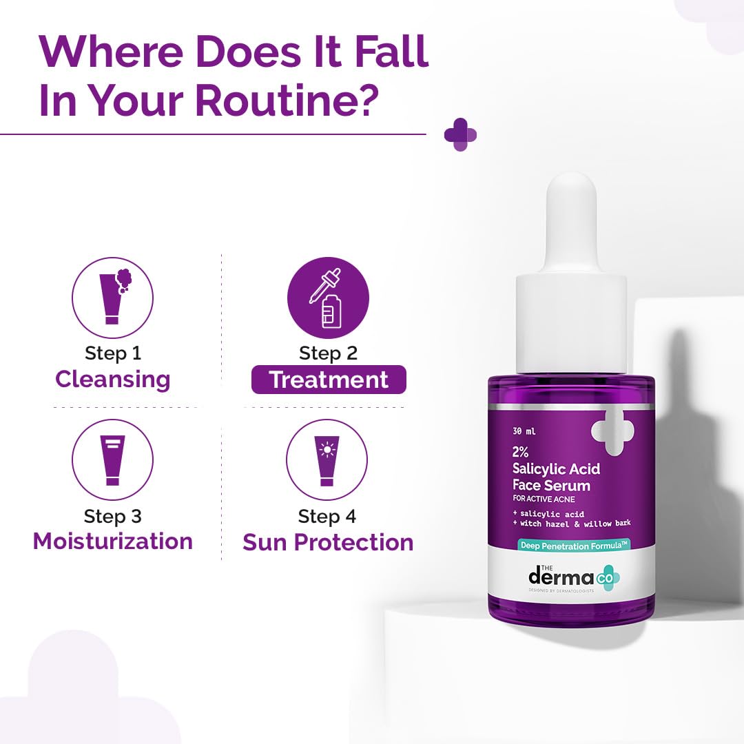 The Derma Co 2% Salicylic Acid Face Serum - 30 ml
