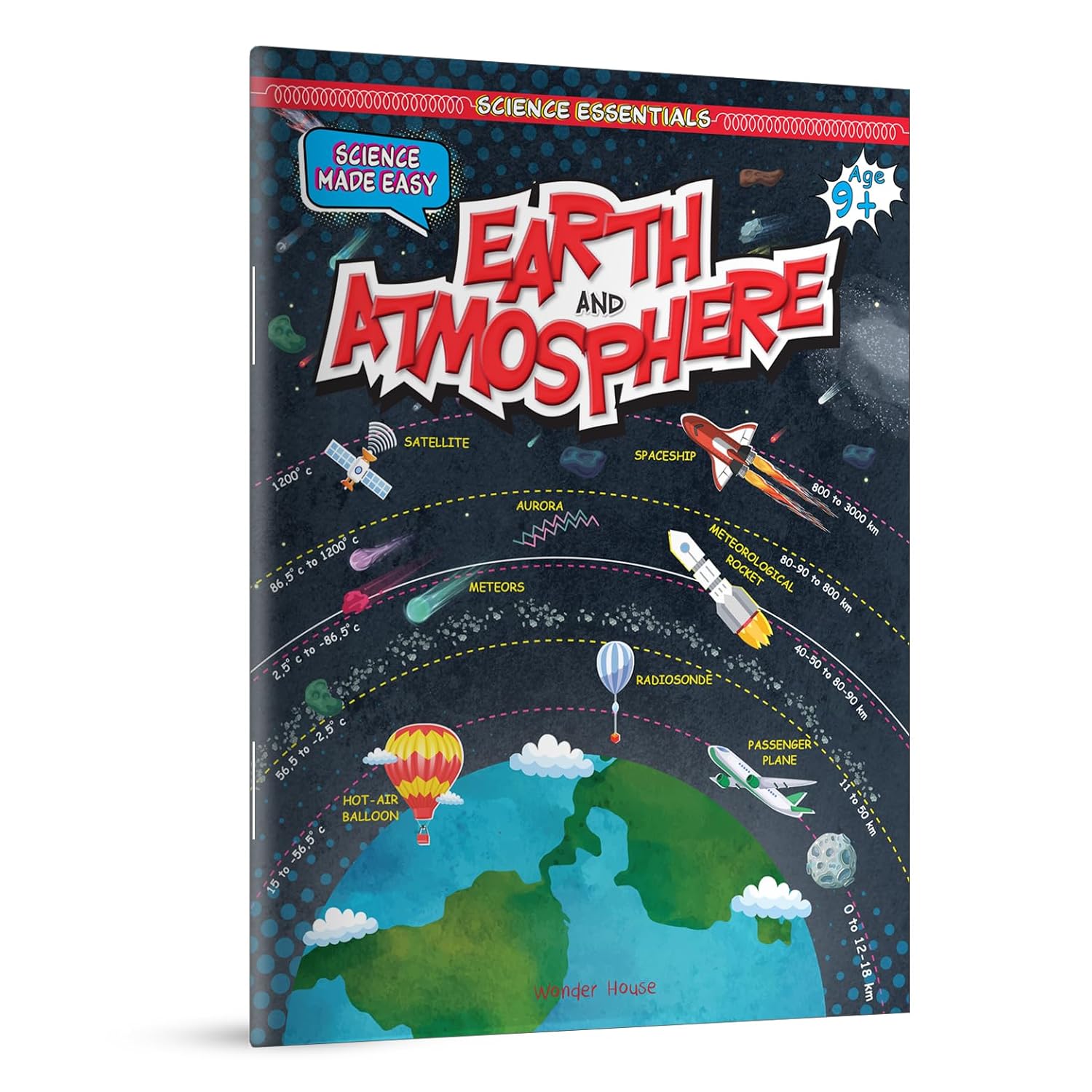 Science Essentials : Science Made Easy : Earth And Atmosphere Hardcover Book