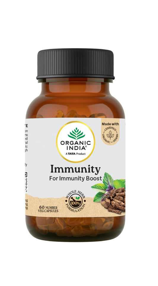 Organic India Immunity Veg 60 Capsule